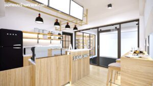 ออกแบบร้านกาแฟ