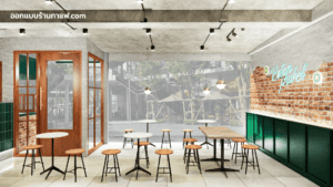 ออกแบบร้านกาแฟ